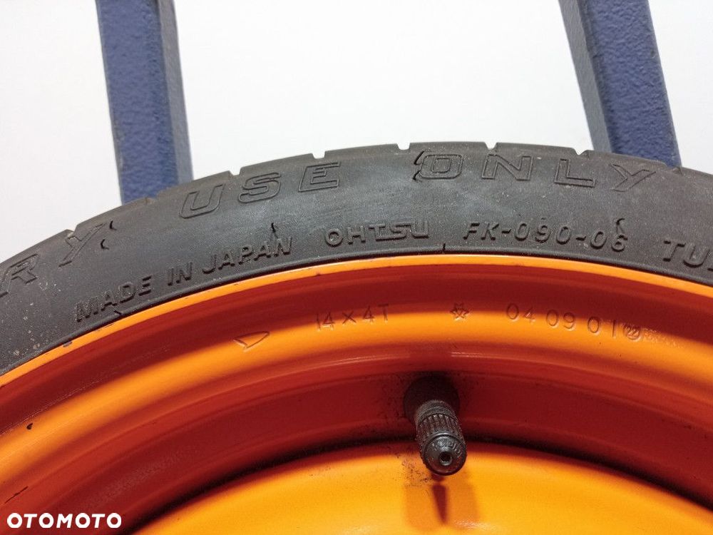 DAIHATSU YRV KOŁO DOJAZDOWE 4X100 4JX14 105/70 R14 83M - 5