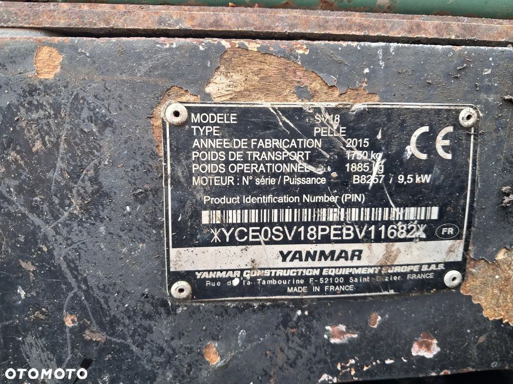 Yanmar SV 18 - 15