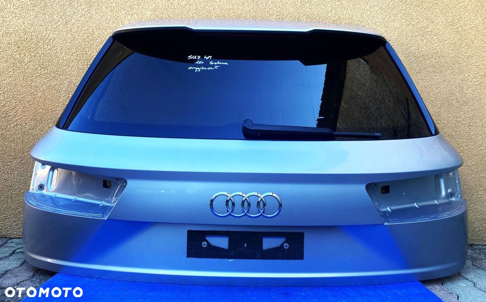 AUDI SQ7 Q7 4M S-LINE LZ7G KLAPA BAGAŻNIKA LOTKA SZYBA / ORYGINAŁ
