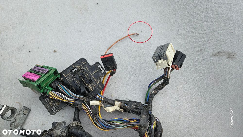 Wiązka instalacja komory silnika skrzynka bezpieczników Ford Mondeo Mk4 2,0 TDCI 103kW 140KM 6G9T-14K733-CXK - 3