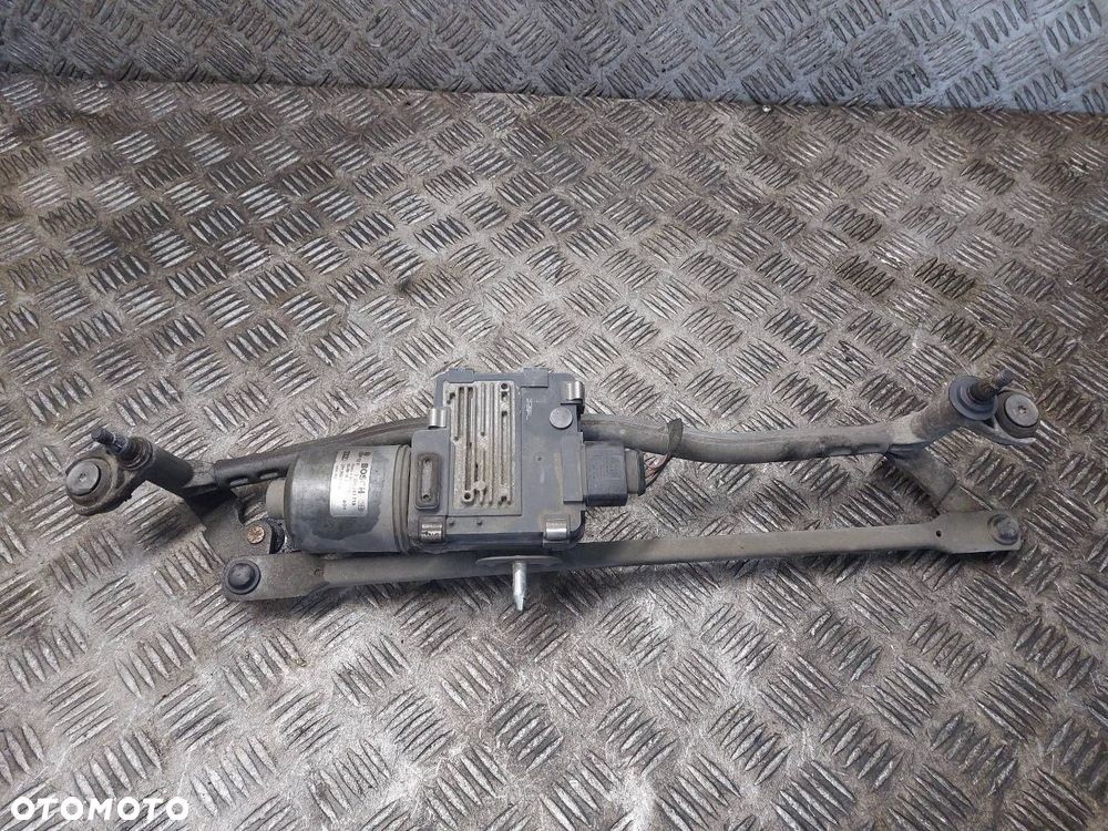 MECHANIZM WYCIERACZEK + SILNICZEK PRZÓD AUDI A3 8P EU 8P1955023D 8P1955119A - 1