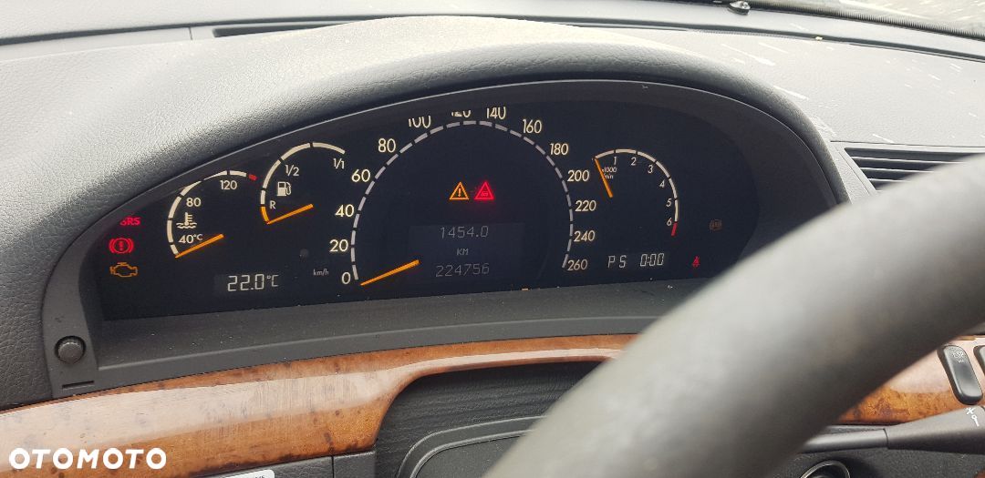 MERCEDES S KLASA W220 LIFT 3.2 V6 SKRZYNIA BIEGÓW 2202700500 - 1