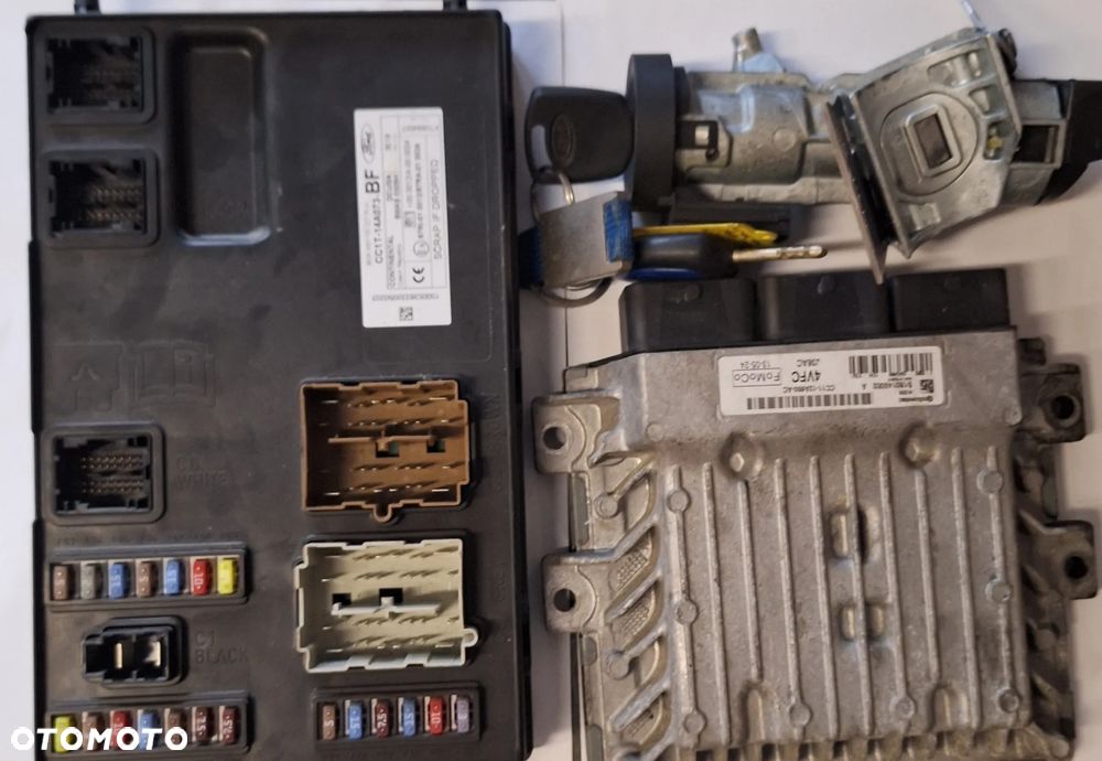 ZESTAW/STEROWNIK SILNIKA CC11-12A650-AC - FORD TRANSIT 2,2 TDCI-13 ROK - 1