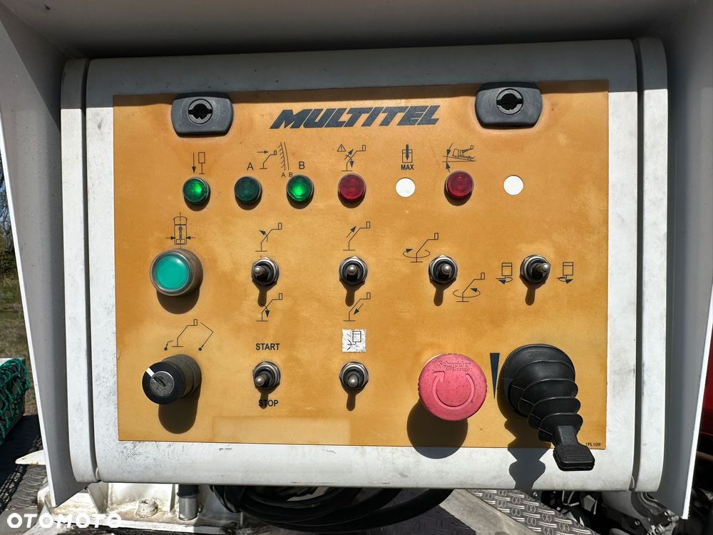 Nissan Podnośnik Koszowy Multitel Mt 204 20,5 metra 14 w Bok Kosz 300 KG!!! Zwyżka!UDT! jak Wumag Ruthmann GSR - 11