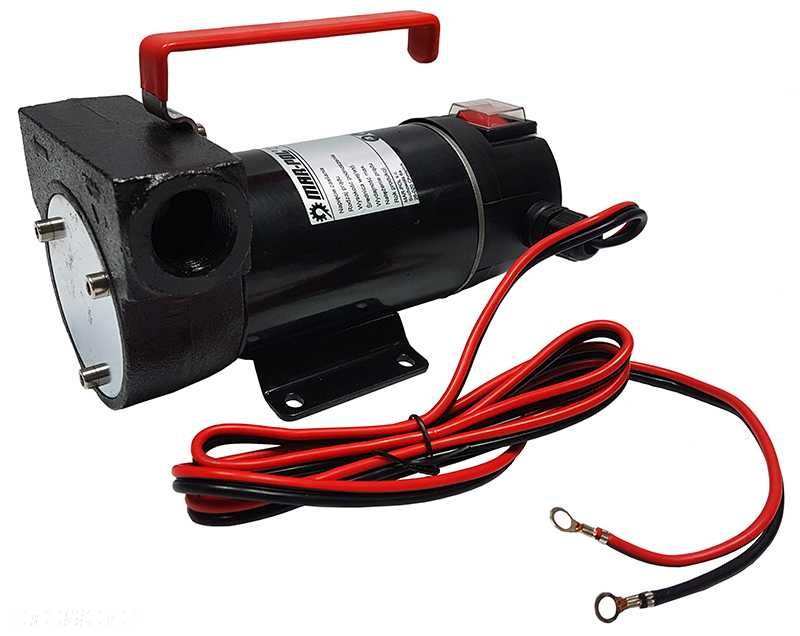 POMPA pompka do oleju cpn paliwa 12V/24V + WĄŻ 4M - 2