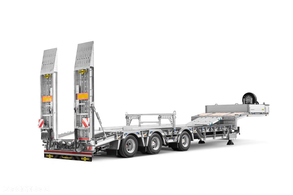 Humbaur Niskopodwozie z zagłębieniami na koła, ocynkowane - 16