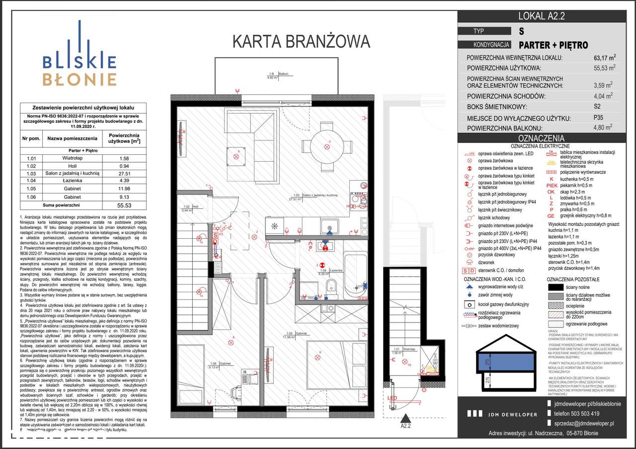 3-pokojowe mieszkanie 55m2 + balkon - Pełny obrazek: 2/12