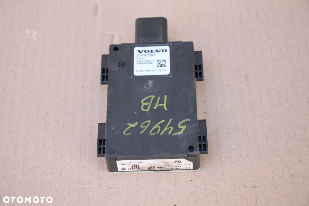 volvo v40 v60 s60 xc60 moduł blis czujnik sensor pola 31687597 - 1