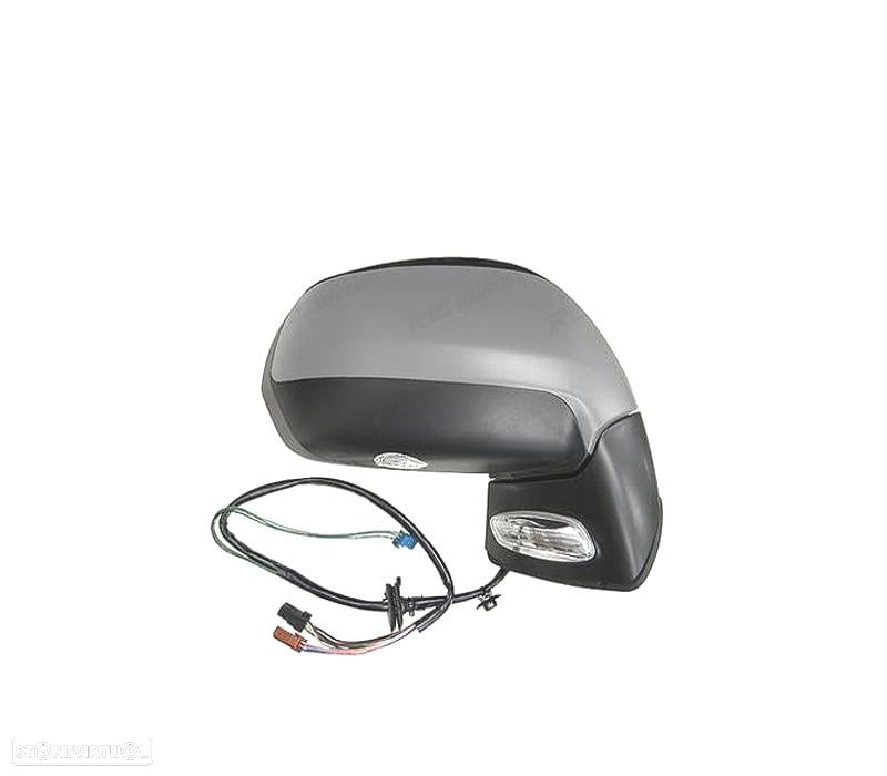 ESPELHO COMPLETO DIREITO CITROEN C4 PICASSO 06-12 LUZ CORTESIA - 1