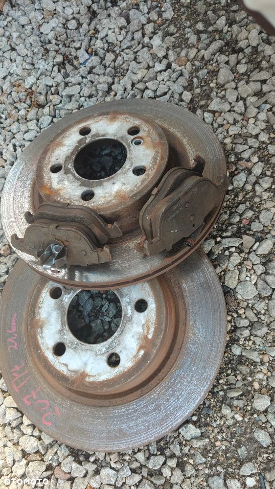 MERCEDES w212 W204 W207 Tarcze Hamulcowe Perforowane 300mm Tył Komplet z Klockami Wentylowane - 2