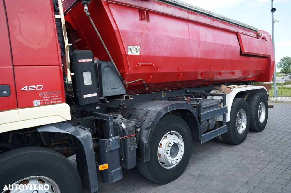 Volvo FMX 420 / 8x4 / BASCULATOR SPATE / CLAPETĂ HIDRAULICĂ / MANUALĂ / EURO 5 - 17