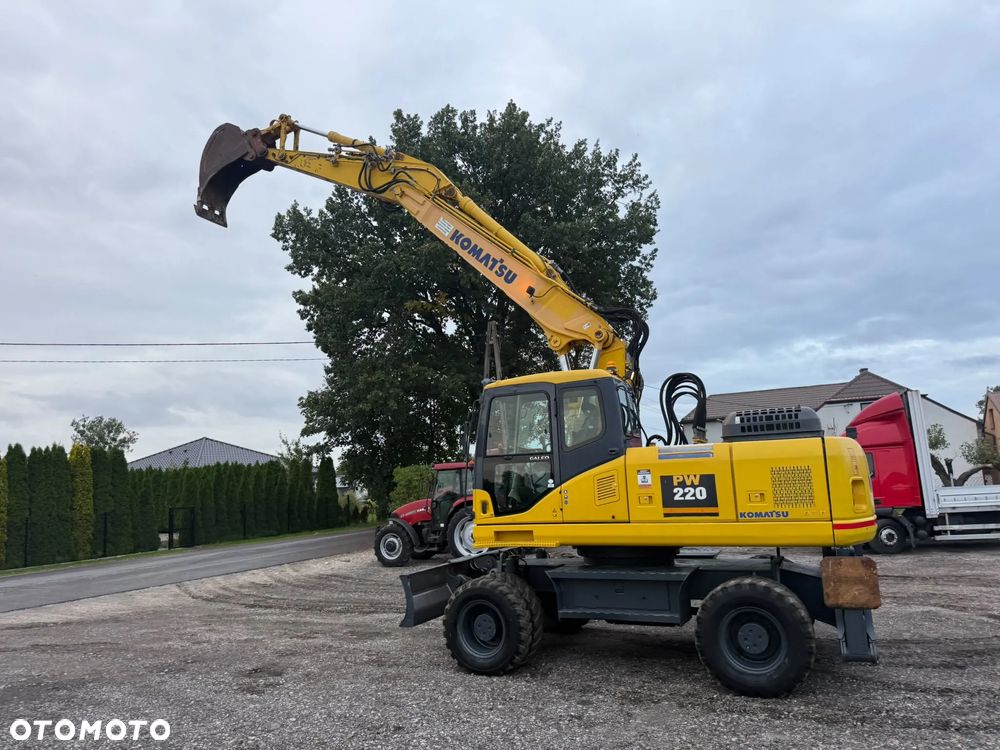 Komatsu Koparka kołowa KOMATSU PW220 24 tonowa* Serwisowana *Stan idealny - 8