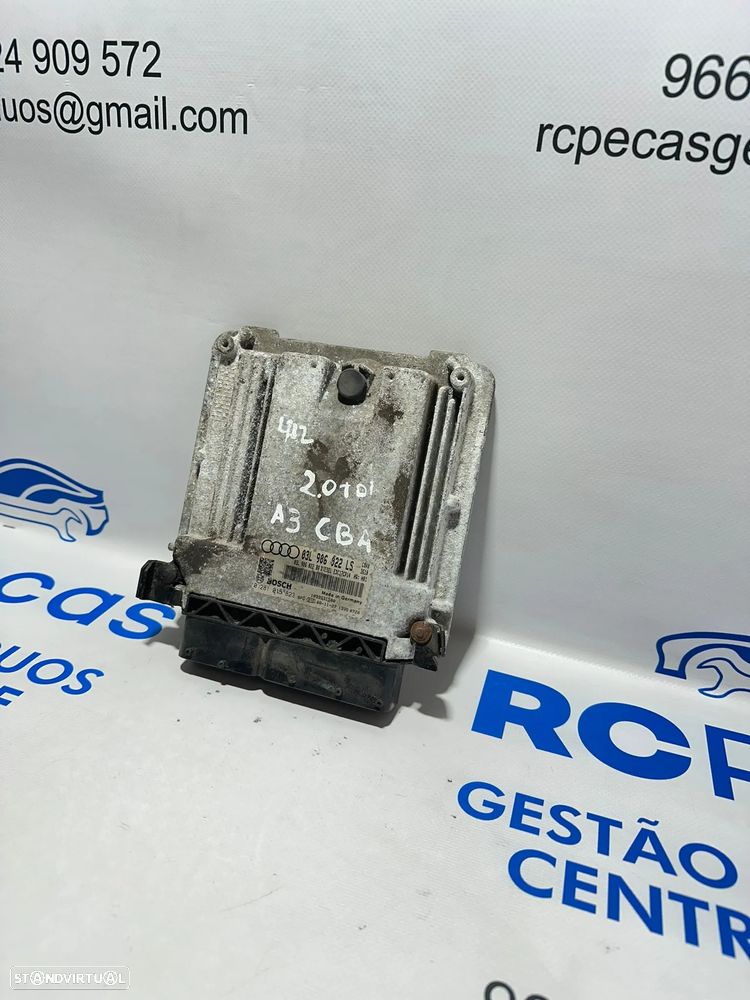 .Centralina Motor Original Bosch VAG Audi A3 8P CBA CBAB 2.0 TDi 03L906022LS 0281015823 EDC17CP14 2008 - 2012 - 3