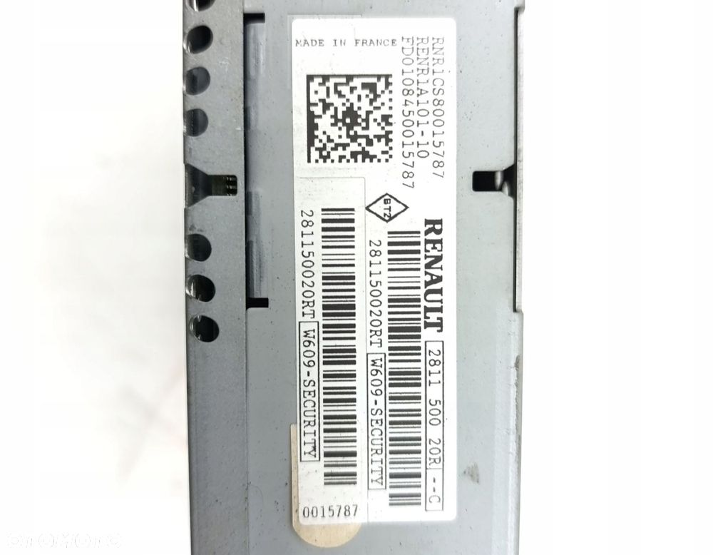 RADIO FABRYCZNE CD RENAULT SCENIC  281150020R - 3