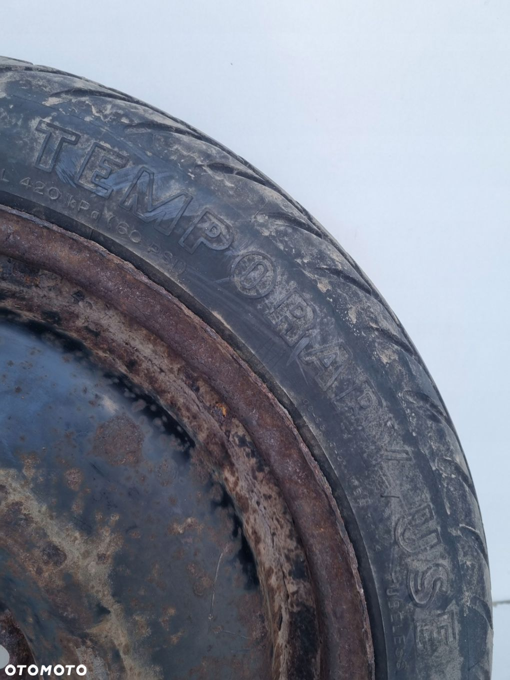 Toyota Avenis T25 KOŁO DOJAZDOWE Dojazdówka 125/70 R17 D17 5x100 2170600 - 4
