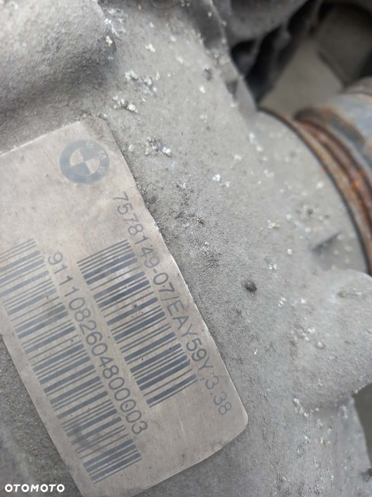 BMW F10 F11 TYLNY DYFER 7578149 3.38 - 2