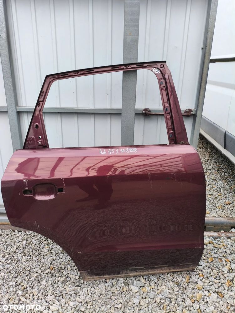 AUDI Q5 8R DRZWI PRAWE TYLNE TYŁ POZNAŃ GIEŁDA X88 - 1