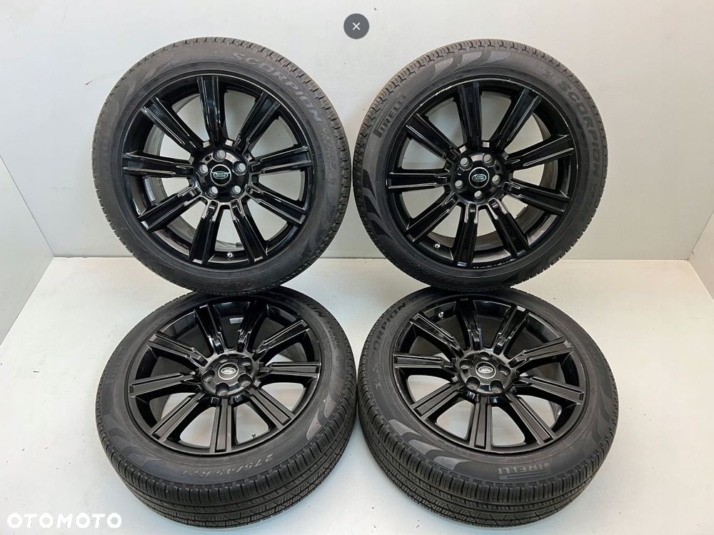 RANGE ROVER VOGUE VELAR KOŁA FELGI 9.5Jx21 ET49 5x108 PIRELLI 275/45/21 - 1