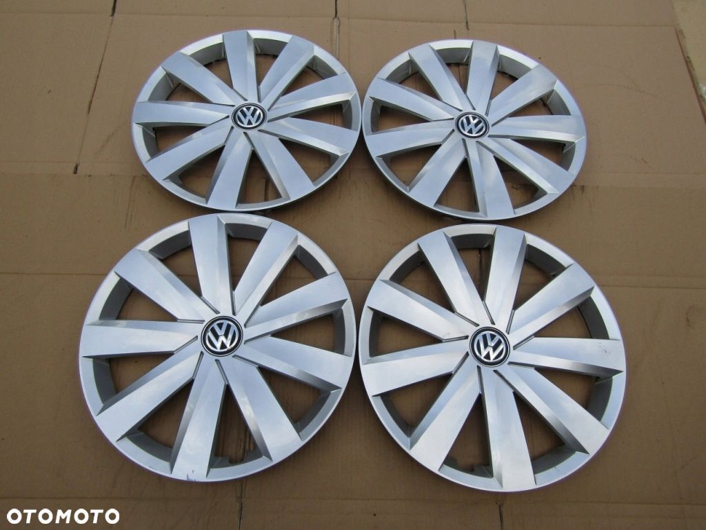 4x Kołpaki 16 VW Golf V VI VII VIII Jetta Caddy Eos Touran Passat B5 B6 B7 - 1