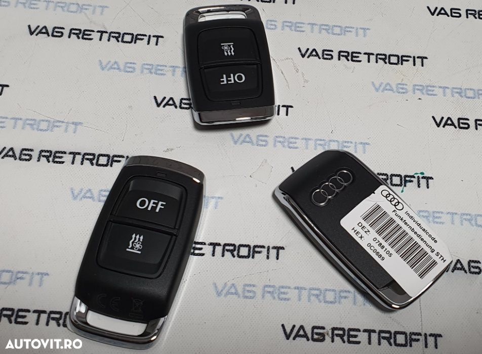 Telecomanda WEBASTO Pornire Webasto de la Distanta AUDI A4 A5 A6 A7 A8 - 1