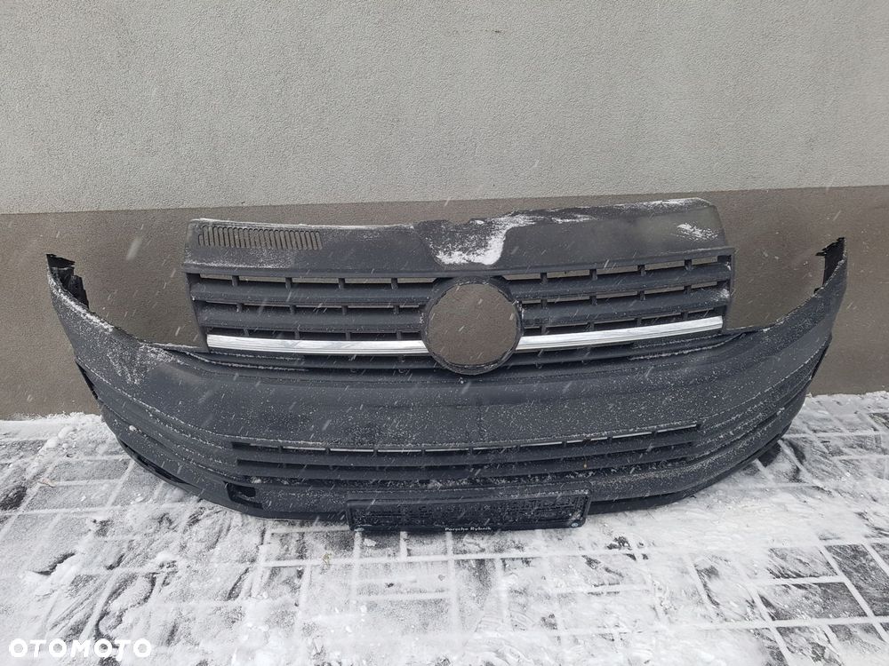 vw t6 transporter zderzak przód 7e0807221d - 8