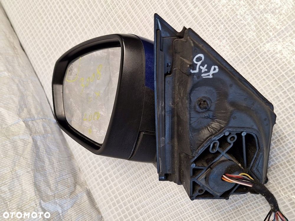 lusterko lewe peugeot 3008 II 16- 17 pin 98 asyst - 3