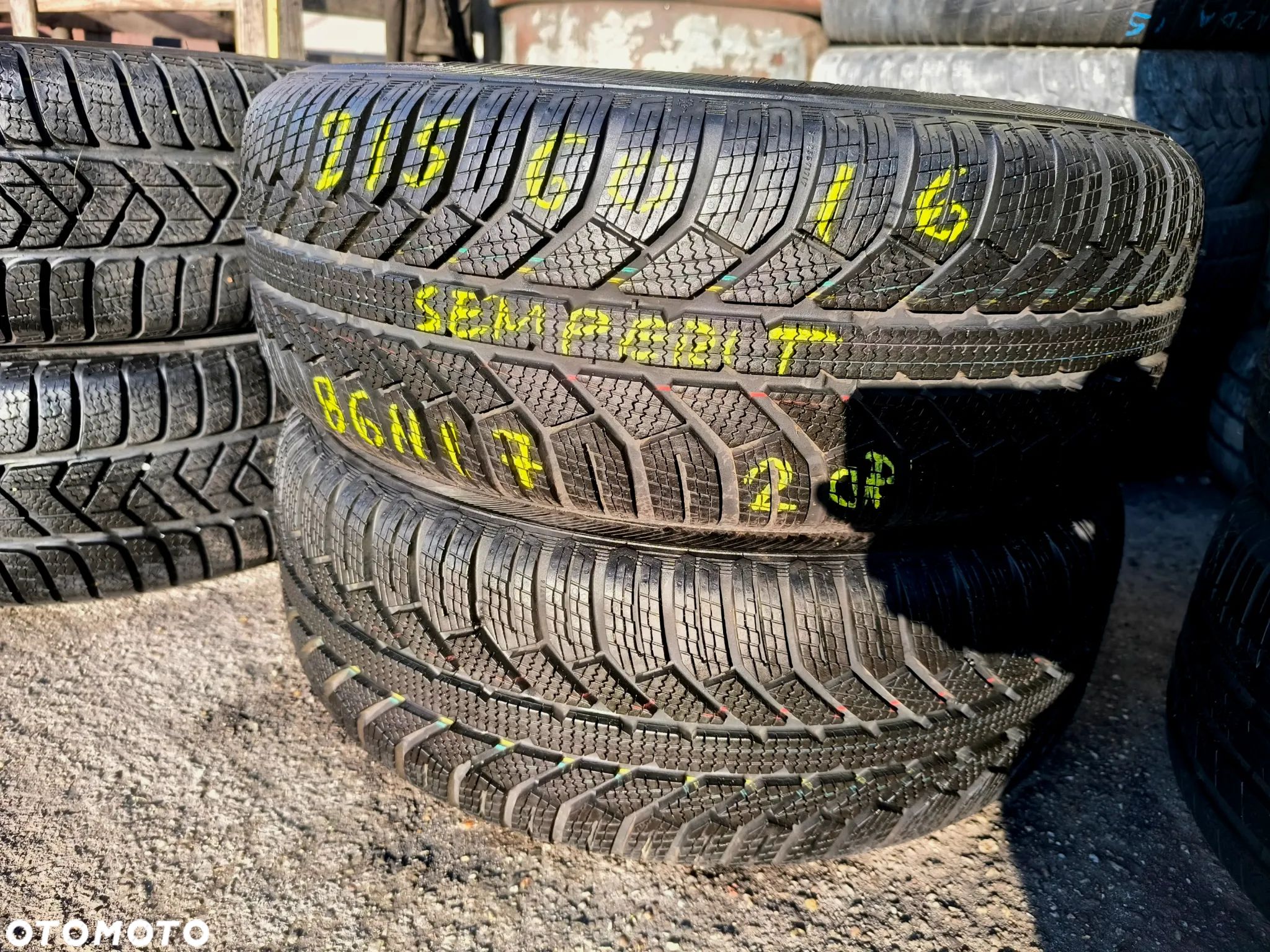 215/60R16 99H Opony Zimowe Zima SEMPERIT MASTER-GRIP 2 8,5mm J.NOWE DEMO Legnica ALU-RAD 215/60 - 1