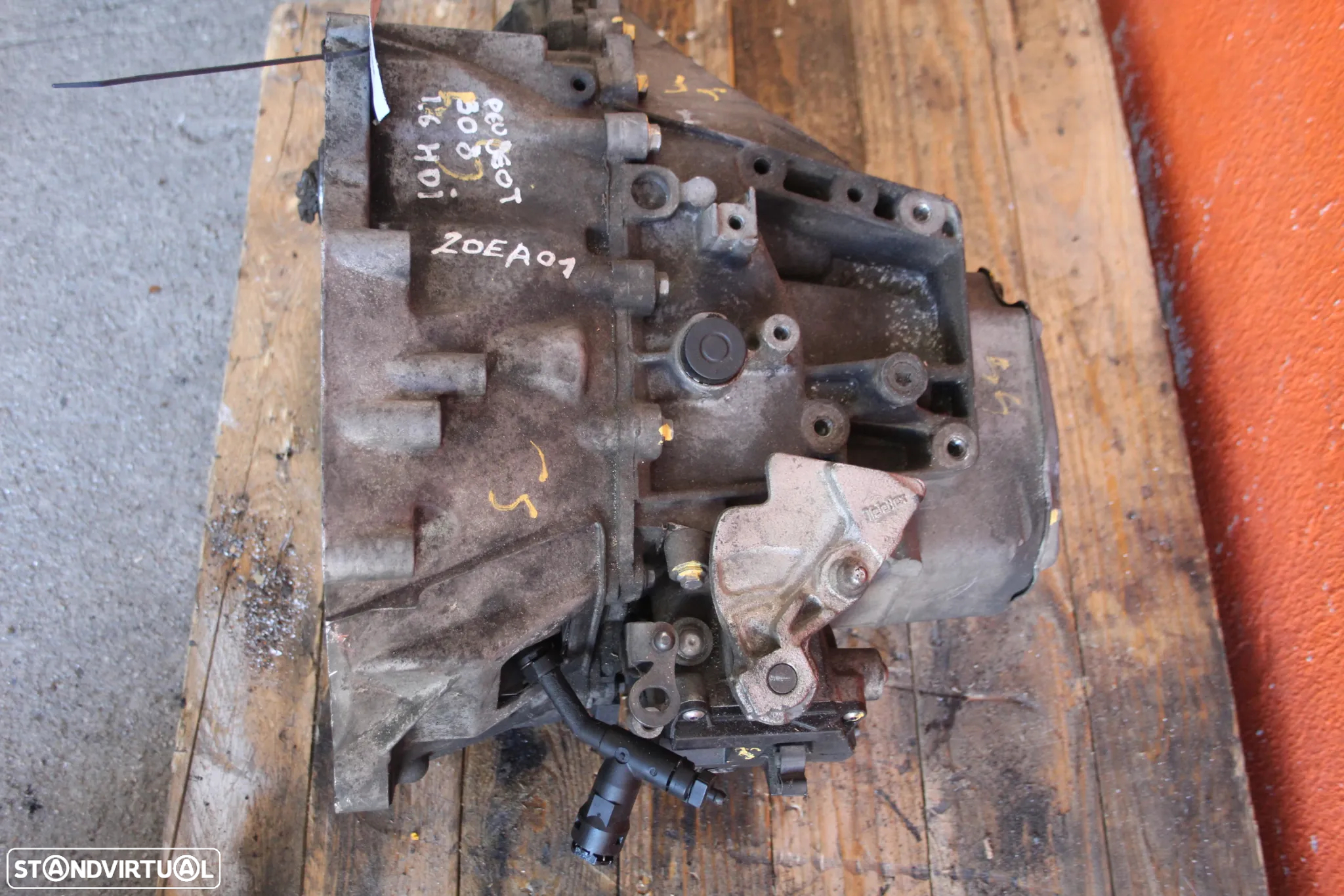 Caixa Velocidades Peugeot 308 2008 1.6 HDi Diesel com Referência 20EA01 - 5
