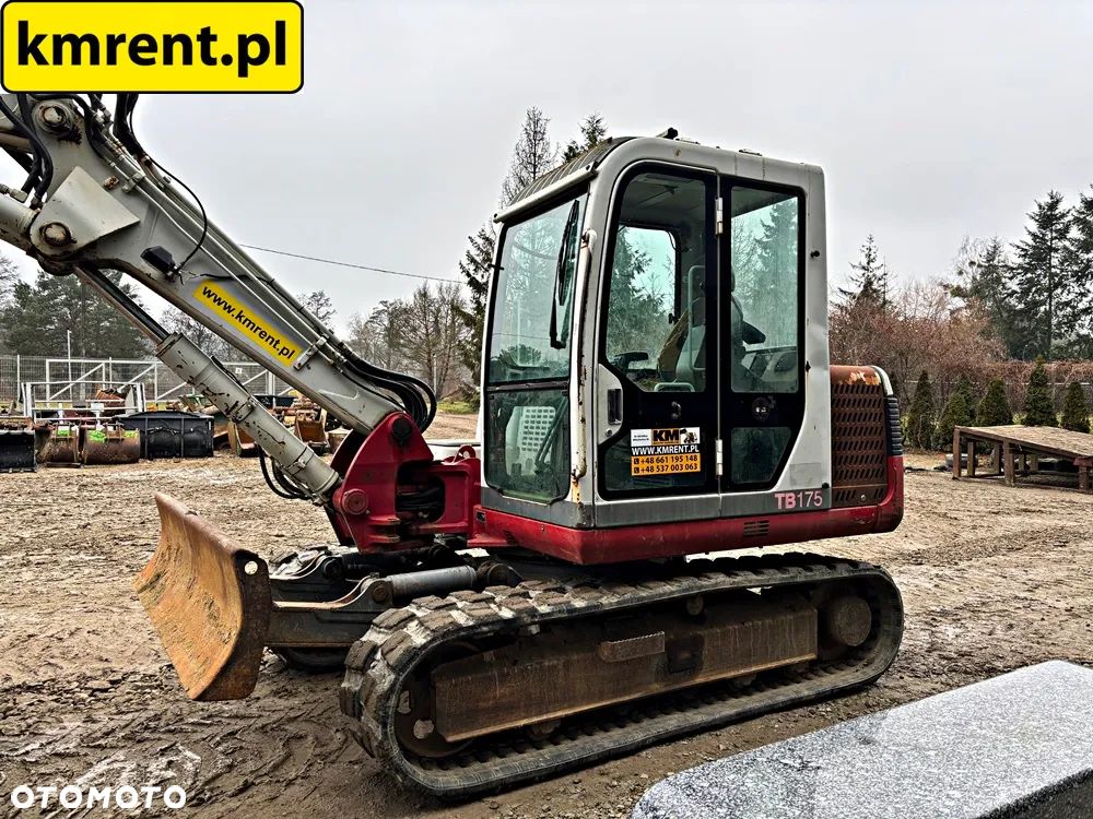 Takeuchi TB175 KOPARKA GĄSIENICOWA 2007r. |  JCB 8085 8080 MECALAC 8 MCR - 15