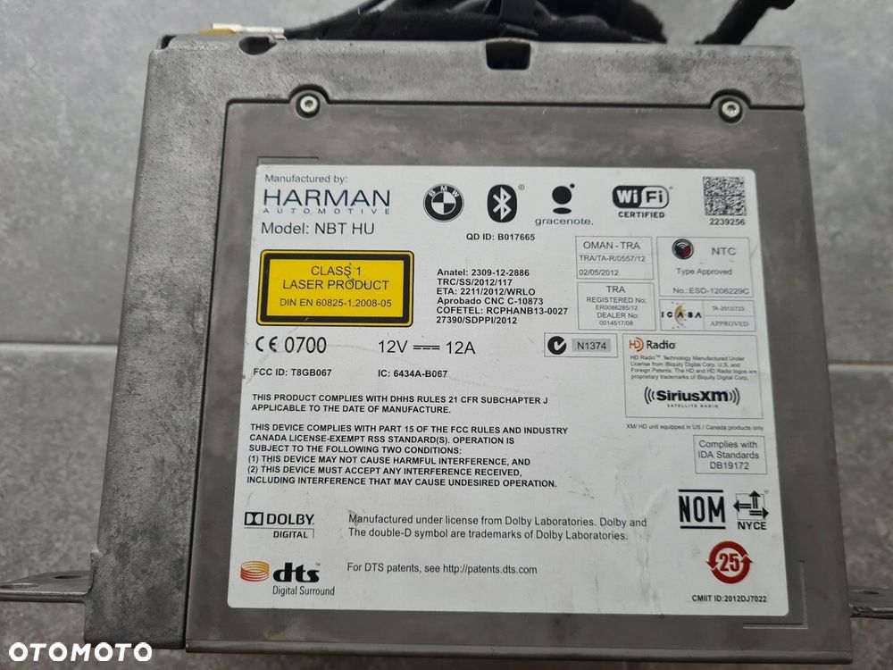 BMW i8 MONITOR NAVI IDRIVE KOMPLET 9338538 9309532 9332285 - 11