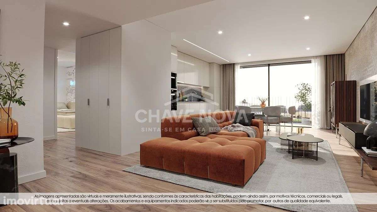 T3 Novo c/ 2 Lugares de Garagem e Arrumo em Oliveira do Douro - Grande imagem: 3/32