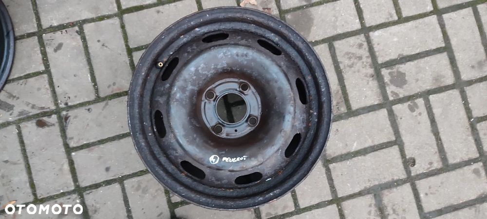 FELGI STALOWE 4x108 6Jx15 CALI ET27 CITROEN PEUGEOT KOMPLET 4 SZTUKI - 5