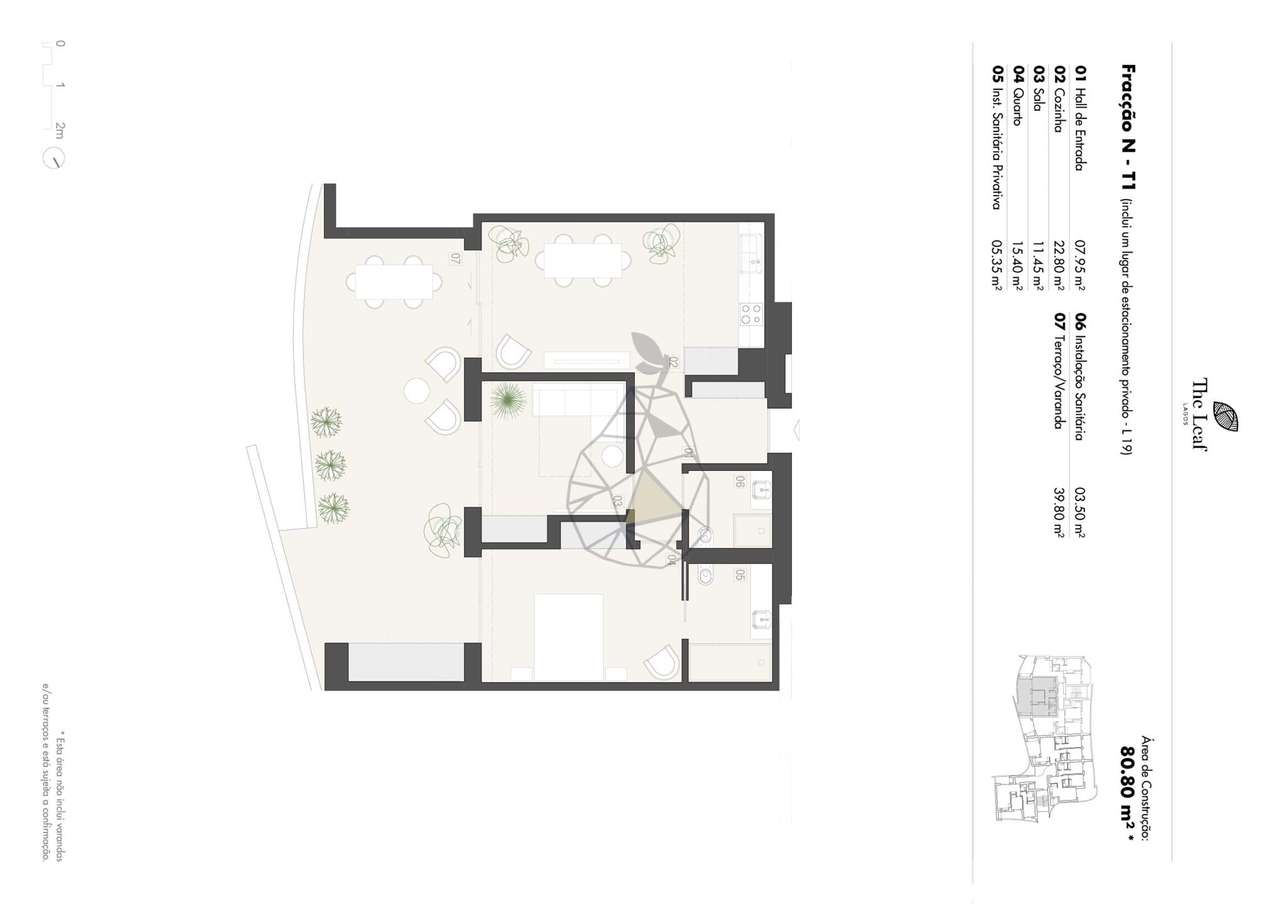 Apartamento T2 para venda em Lagos - Grande imagem: 3/25