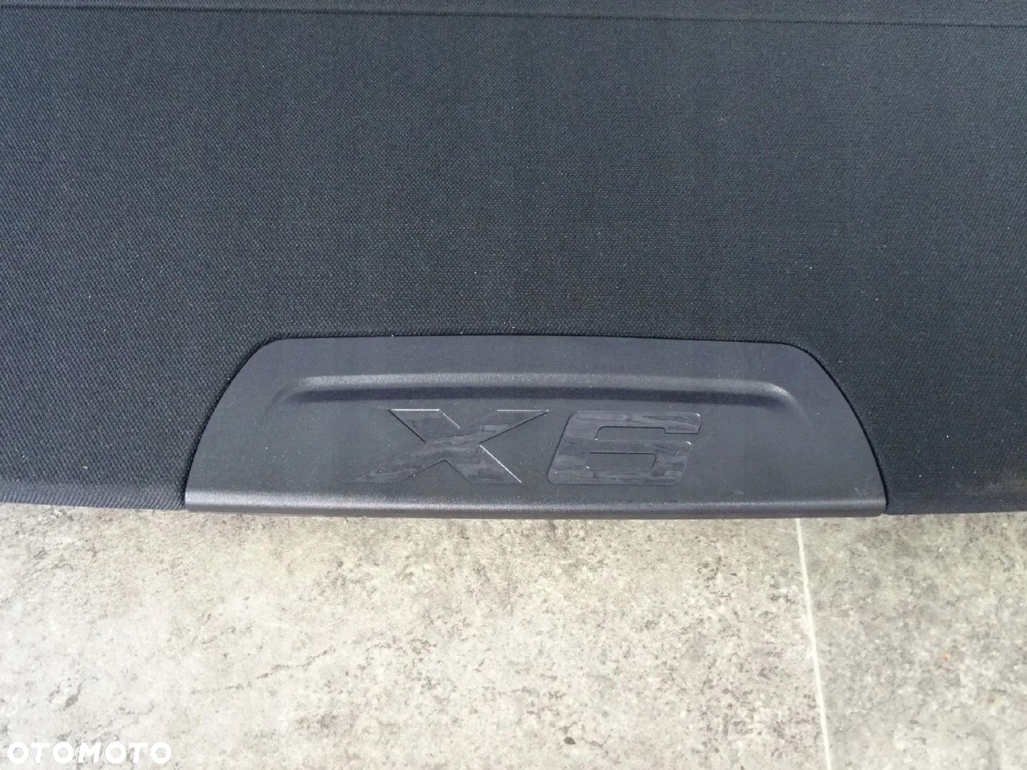 BMW X6 G06 PÓŁKA TYLNA BAGAŻNIKA CZARNA ANTHRAZIT 7950606 - 4