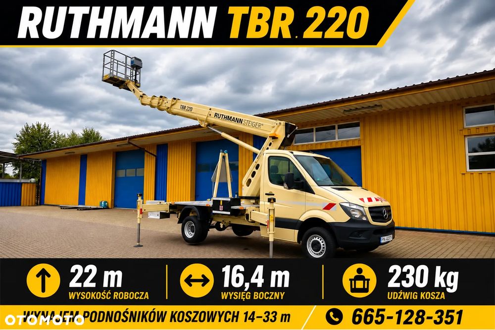 Ruthmann TBR 220 (22m w bok 16,4m)Mercedes Sprinter - 1