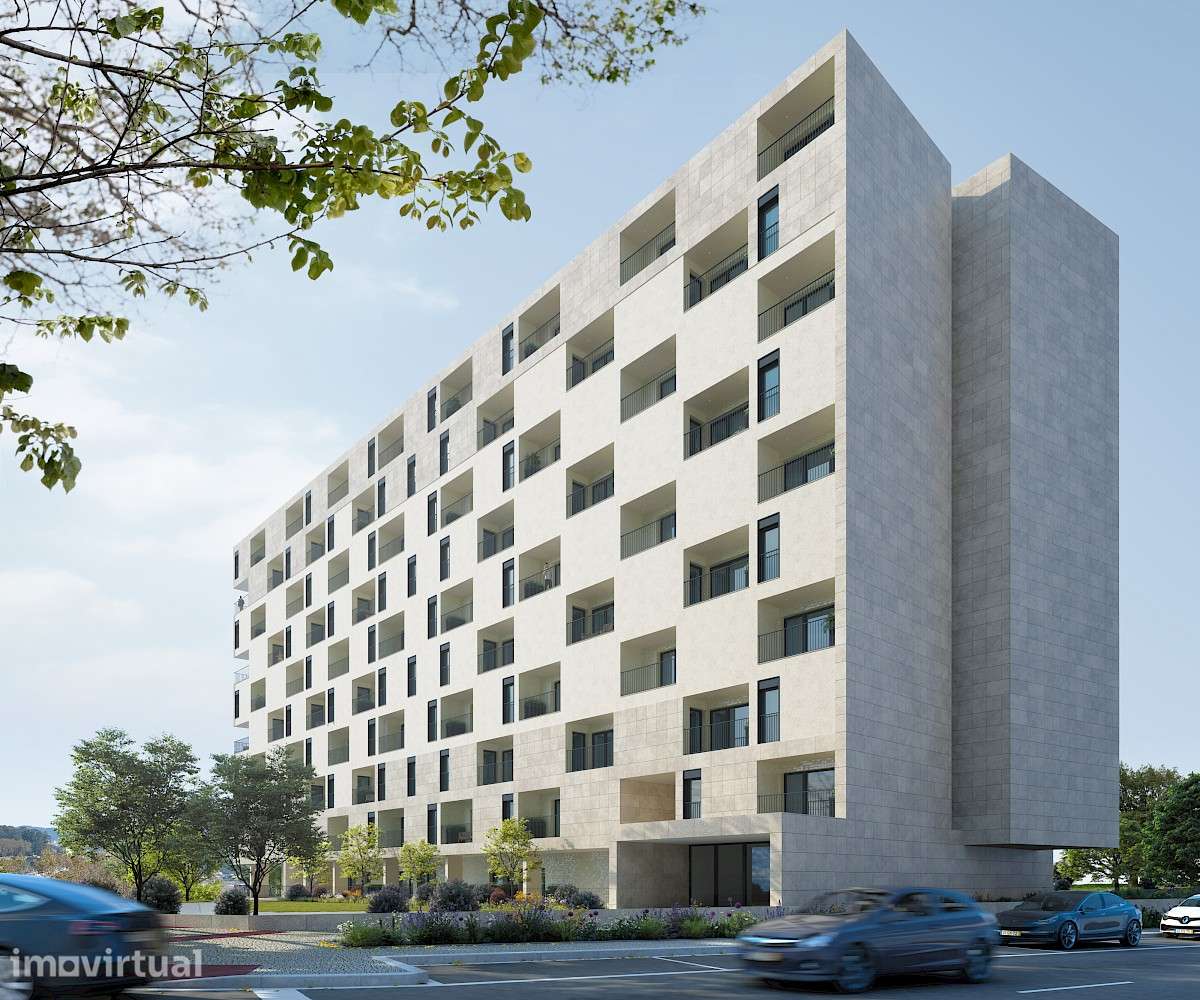 T1 no QUADRA Sentir Gaia - 7.º piso, varanda e garagem - Grande imagem: 2/13