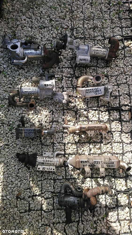 RENAULT CHŁODNICA CHŁODNICZKA EGR RECYRKULACJI SPALIN - 2
