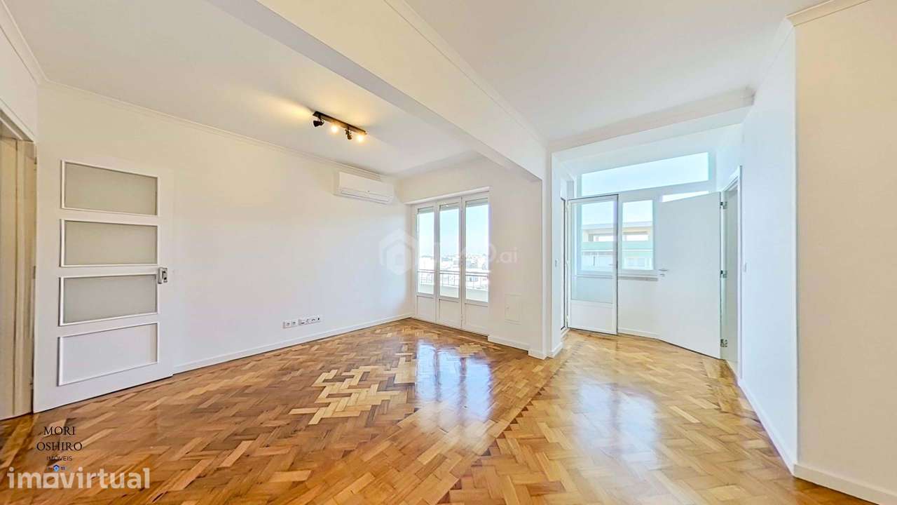 APARTAMENTO 5 ASSOALHADAS | VARANDA EM “L” PANORÂMICA | VISTA LISBOA E - Grande imagem: 4/30