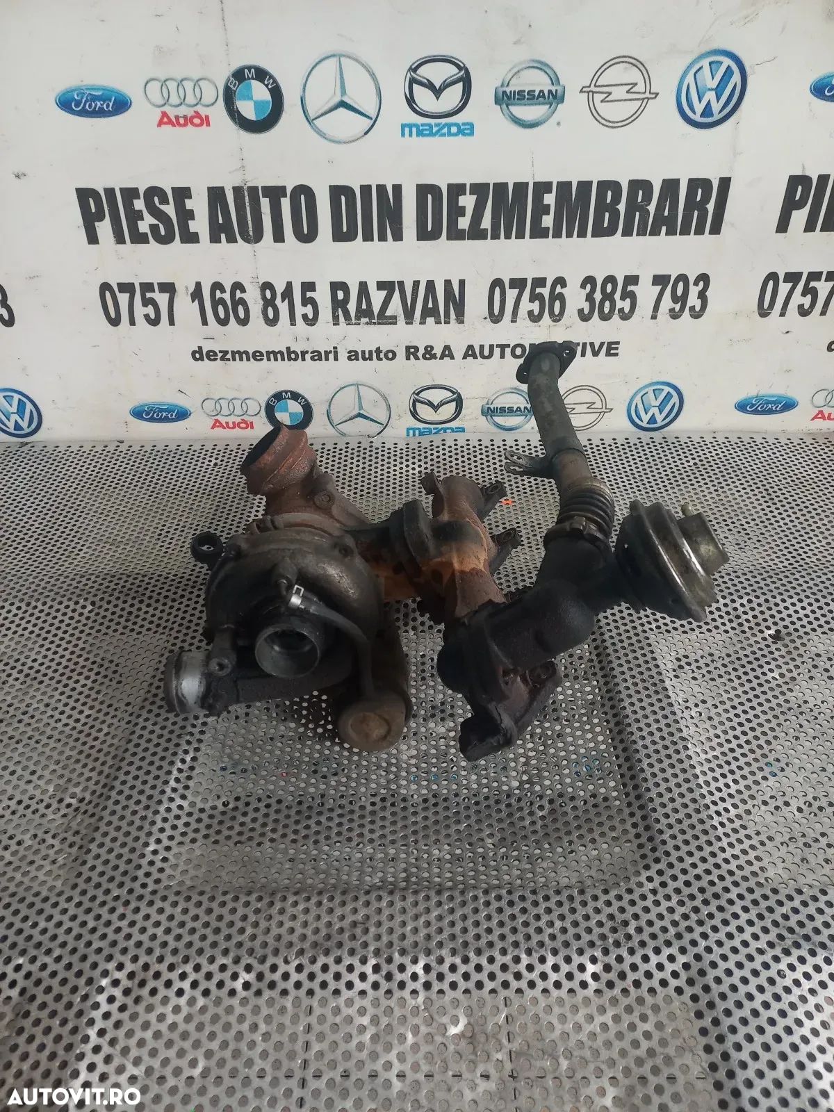 Turbo Turbina Citroen Peugeot Ford 307 406 C5 2.0 Hdi Motor RHR Cod - 1