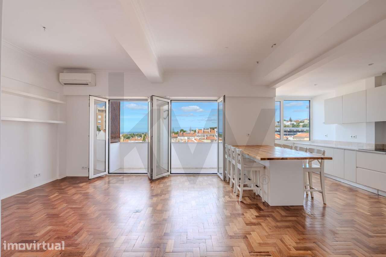 Apartamento T2 renovado com varanda e vista Rio, em Belém, Lisboa - Grande imagem: 2/37