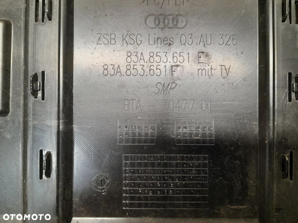 AUDI Q3 ATRAPA CHŁODNICY GRILL 83A853651E - 12