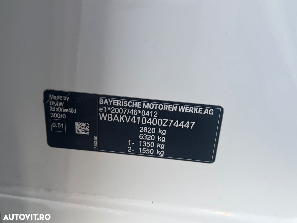 BMW X6 xDrive40d - 24