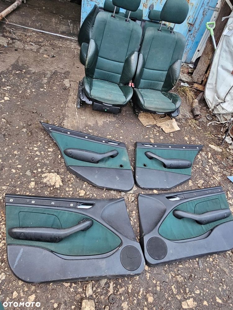 FOTEL FOTELE BOCZKI KANAPA TYŁ KPL BMW E46 97-03 KOMBI SPORTY M-TECHNIC - 1