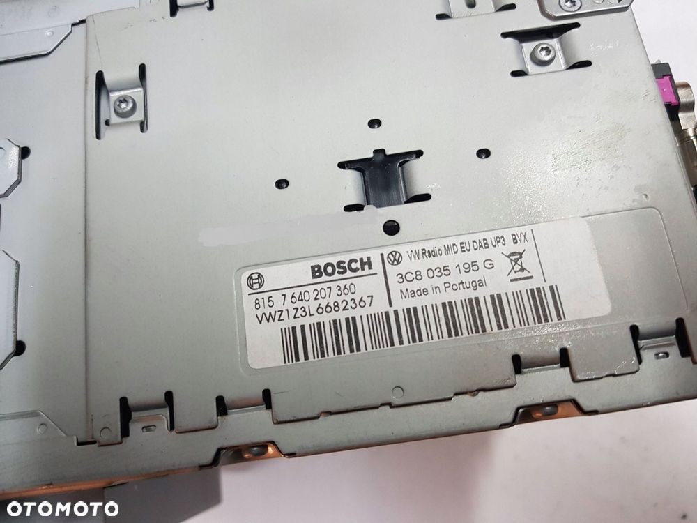VW PASSAT B7 10-14r CC RADIO CD RADIOODTWARZACZ 3C8035195G - 4