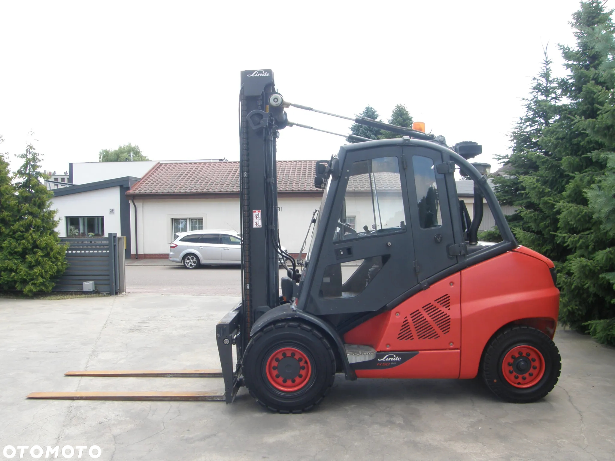 Linde H50D-02 2015rok kabina pozycjoner przesuw - 26