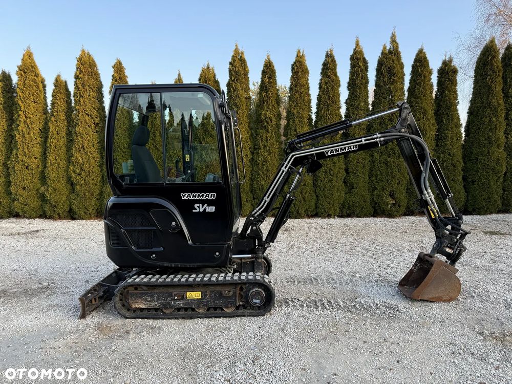 Yanmar SV18 SV 18 / 2017 ROK / TYLKO 2101 MTH! / POWERTILT / Z NIEMIEC / PIĘKNA / ORYGINAŁ / 15 16 17 20 22 301.6 301.8 VIO PC KX 018 19C 16C - 14