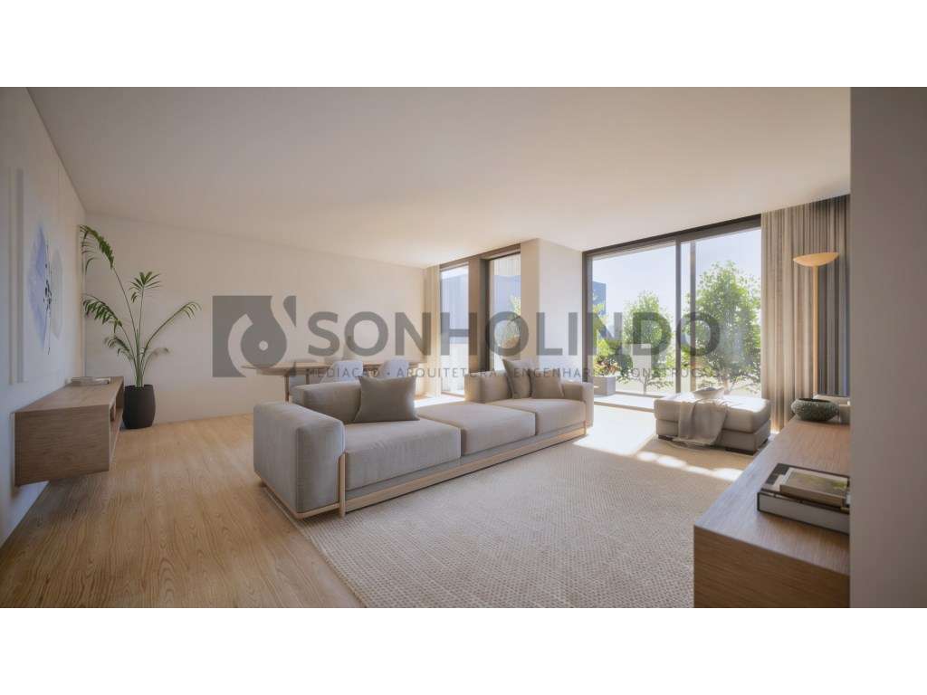 Apartamento T2 novo, de duas frentes, com varandas e garagem fechad... - Grande imagem: 2/11