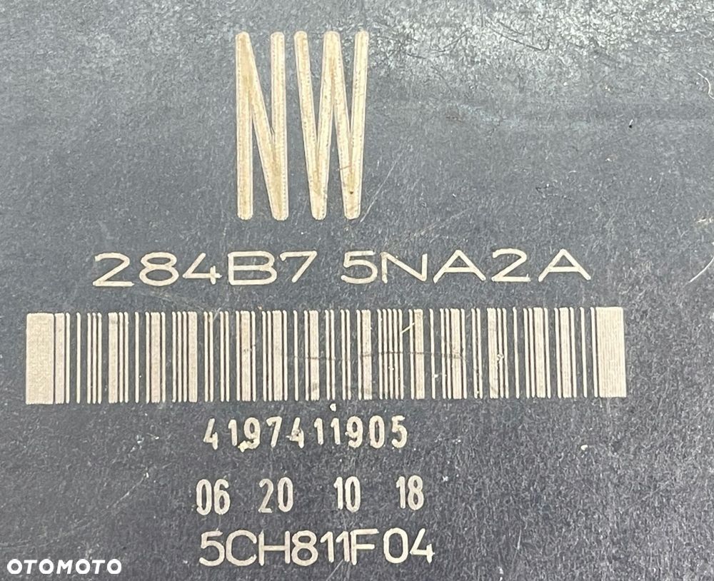 MODUŁ STEROWNIK RENAULT NISSAN BCM BSI 284B75NA2A - 6