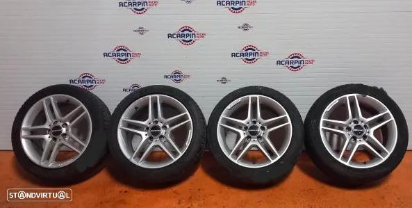 Jantes Mercedes-Benz AMG W204 225/45R17  245/40R17 - 1