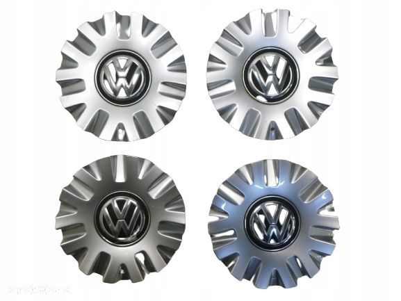 VW GOLF 7 VII DEKIELEK DEKIELKI FELG FELGI KOMPLET 4 SZTUKI ORYGINAŁ - 1